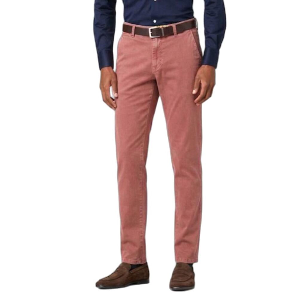 Meyer Men's Faded Coral Rose Premium Classic Chino Pants Size US 34/32
